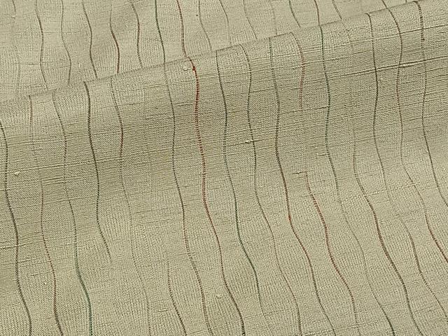 平和屋着物■上質な紬　立涌文　正絹　逸品　未使用　CAAW1509xi