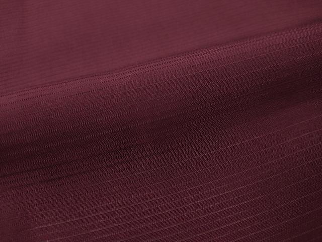 平和屋着物＊夏物 色無地 絽 暗紅色 正絹 逸品 CAAU5339vp