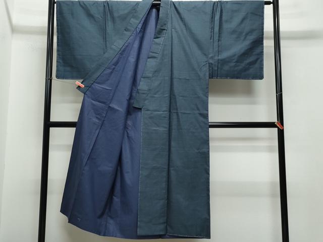 平和屋着物●男性　本場大島紬　アンサンブル　100亀甲　総詰め　正絹　逸品　未使用　CAAT6893vf