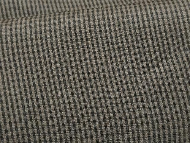 平和屋着物■男性 紬 格子柄 正絹 逸品 CAAK5024fb