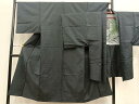 平和屋着物■男性 本場大島紬 アンサンブル 80亀甲 正絹 逸品 BAAR0544jr