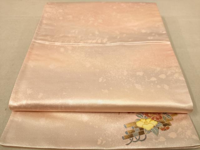 乐天商城 - 平和屋着物◎六通柄袋帯　霞文　ワンポイント螺鈿　正絹　逸品　AABC8495dt