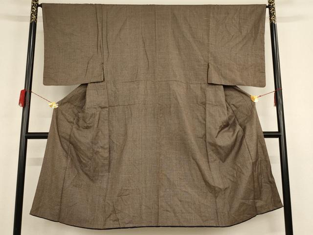 平和屋着物■男性 本場大島紬 割り込み絣 正絹 逸品 AAAN3088ja