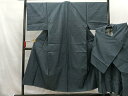 平和屋着物■男性 本場大島紬 アンサンブル 霞文 正絹 逸品 AAAS7901mf