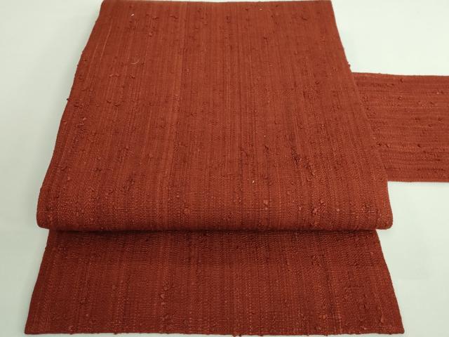 平和屋本店＊希少　夏物　浦野理一　絽塩瀬　九寸名古屋帯　遠山文　金彩　たとう紙付き　逸品　未使用3s4677 平和屋本店＊希少 夏物 浦野理一 絽塩瀬 九寸名古屋帯 遠山文 金彩 た