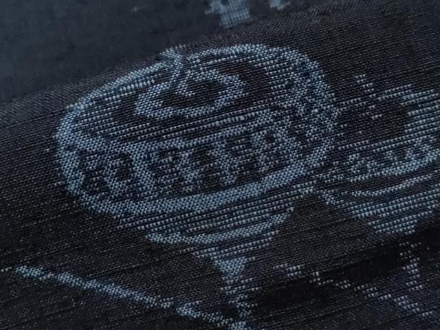 平和屋着物■上質な紬 駒刺繍 やまと誂製 正絹 逸品 CAAK6284yc
