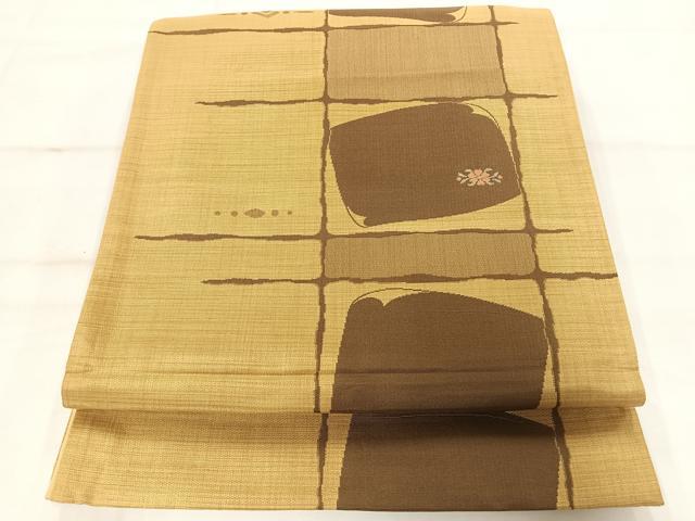 Rakuten - 平和屋着物◎六通柄袋帯　花間道　正絹　逸品　AAAM8675yx