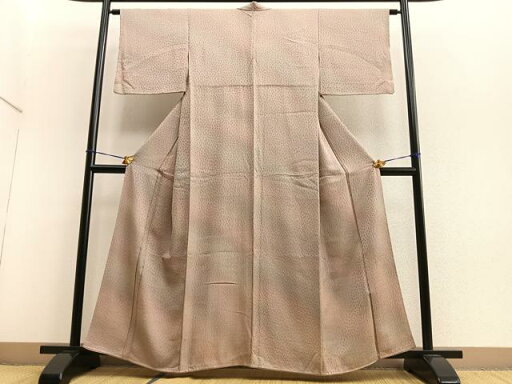 平和屋着物■上質な小紋 霞文 暈し染め 正絹 逸品 BAAO0196ev 平和屋着物■上質な小紋 霞文 暈し染め 正絹 逸品 BAAO0196ev
