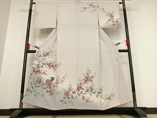 平和屋着物●訪問着　童子遊び　枝花文　正絹　逸品　CABD0163ut 楽天市場】着物 童の通販