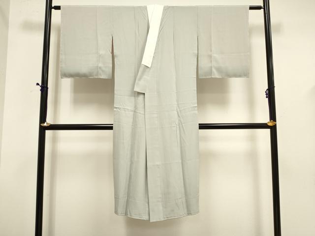 Uramono - 平和屋着物■長襦袢　無双仕立て　白鼠色　正絹　逸品　DABE0323ya