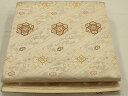 平和屋着物◎六通柄袋帯 正倉院花文 金糸 正絹 逸品 AAAN2303ou(4)