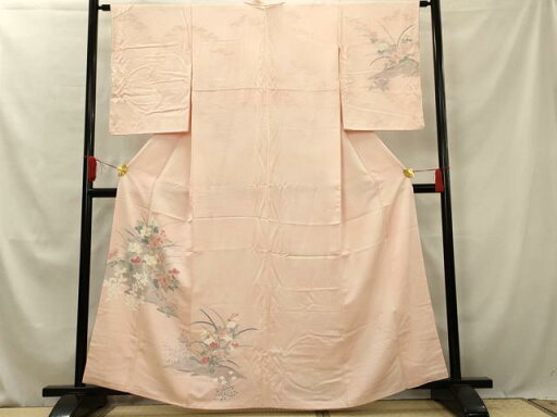 平和屋着物■訪問着 中国三大刺繍 相良刺繍 枝花文 暈し染め 正絹 逸品 AAAW2527cs 平和屋着物■訪問着 中国三大刺繍 相良刺繍 枝花文 暈し染め 正絹 逸品 AAAW2527cs