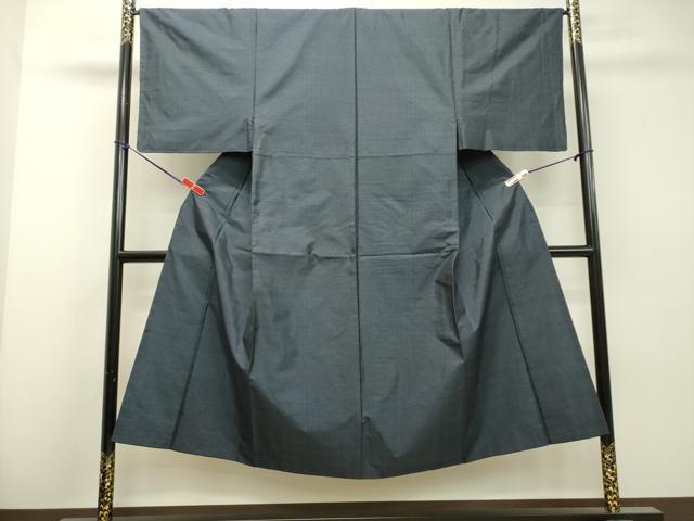 平和屋着物●男性　本場大島紬　アンサンブル　長襦袢セット（無双仕立て）　80亀甲　総詰め　正絹　逸品　DAAU0619tw