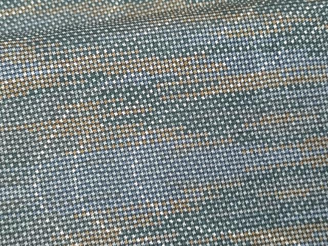 平和屋着物■本場大島紬 泥染め 7マルキ 流水文 正絹 逸品 CAAK5712fb