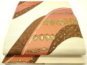 平和屋着物◎六通柄袋帯 成り物 蟹 カニ 正絹 逸品 DAAJ4315re