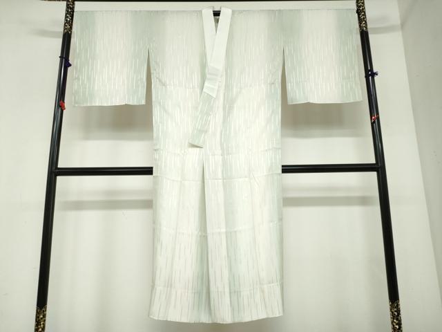 平和屋着物●長襦袢　無双仕立て　霞文　正絹　逸品　DABC2486ud
