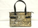 平和屋本店■和装小物 バッグ 金唐革 型押し ハンドバッグ 逸品 DZAA10996kh5