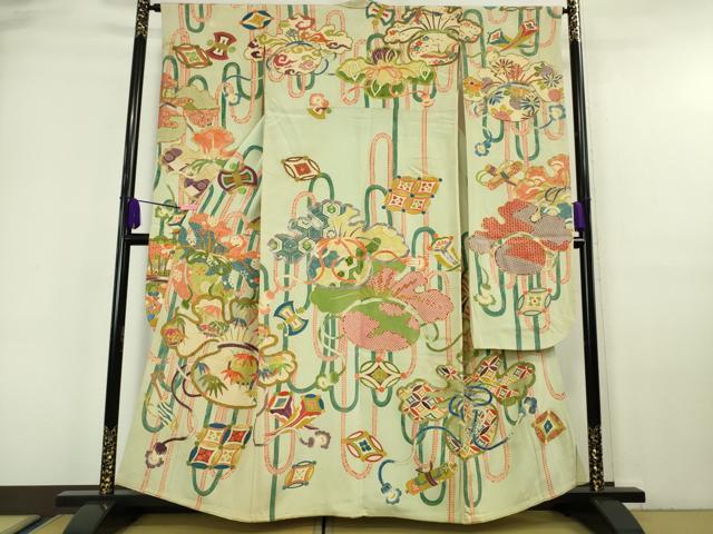 平和屋本店■極上 野口真造 大彦二代目 江戸染繍友禅 黒留袖 刺繍 白鳥 風景樹林文 暈し染め 金糸 高島屋扱い　逸品　未使用　DZAA3467kh5 楽天市場】大 彦 着物（レディースファッション）の通販