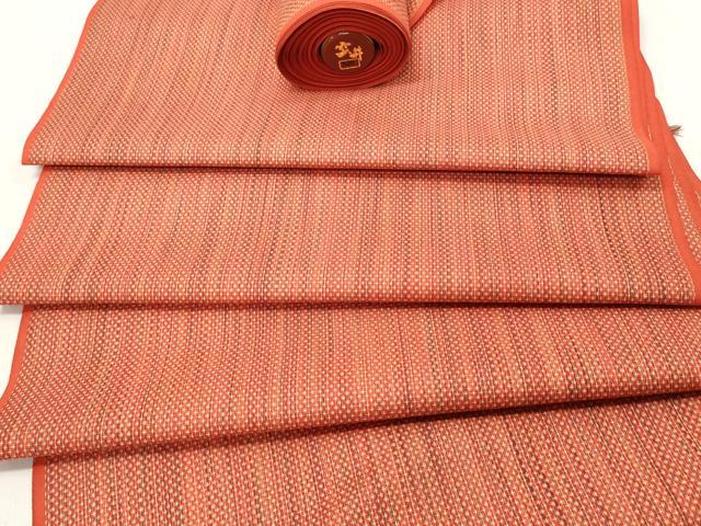 平和屋着物▼紬　反物　着尺　縞　逸品　未使用　DAAW6438we