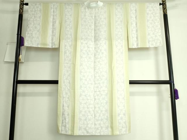 平和屋本店■上質な長襦袢　無双仕立て　作家物　ゆめしぼり　間道　逸品　DZAA6480kh5