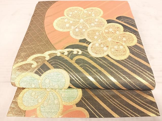 ■■■　サイズ　■■■ 長さ 428cm 幅 31cm程 ■■■　商品詳細　■■■ 【正絹】 詳細に関しましては、画像をご確認ください。 大変上質な逸品になります。 お安く出品致しますので、是非この機会にいかがでしょうか？ ■■■　注意事項...