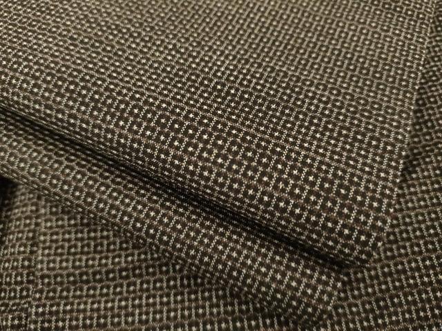 平和屋着物●男性　本場大島紬　100亀甲　総詰め　正絹　逸品　AABE7777ck