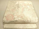 平和屋着物◎佐賀錦 六通柄袋帯 鳳凰花文 金銀糸 正絹 逸品 DAAI5649op(4)