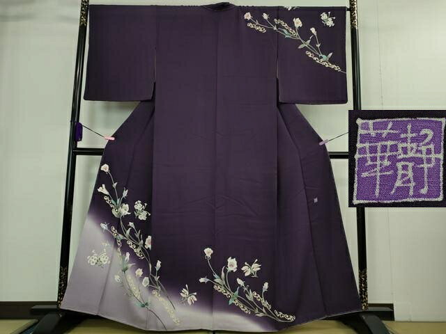 本加賀友禅 黒留袖 北田弓子 金沢城と兼六園文様 正絹 袷 広衿 比翼付 落款入 作家物 本場加賀友禅染 礼装着物 フォーマル 仕立て上がり 身丈170cm 楽天市場】加賀友禅の通販