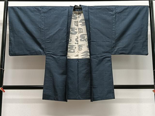 Uramono - 平和屋着物∞男性　羽織　本場大島紬　80亀甲　総詰め　正絹　逸品　CABE4985ua