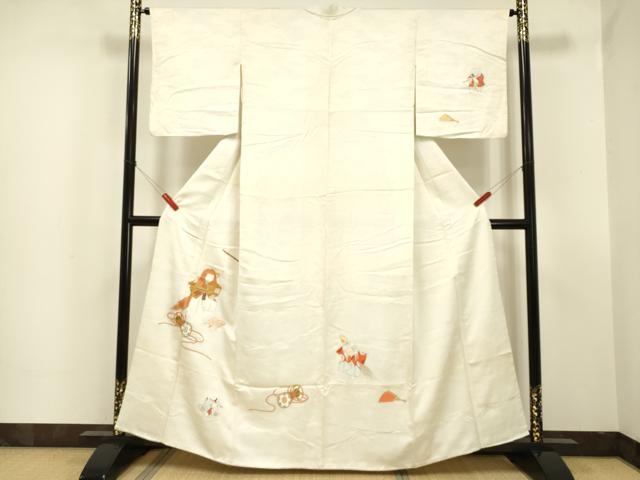 平和屋着物■訪問着 日本舞踊 金彩 正絹 逸品 DAAJ0786cm