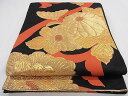 平和屋着物◎六通柄袋帯 菊 金糸 逸品 CAAD8796ou