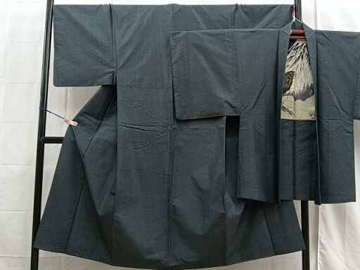 平和屋着物■男性 本場大島紬 アンサンブル 羽裏:一富士二鷹三茄子 正絹 逸品 BAAN4541hz 平和屋着物■男性 本場大島紬 アンサンブル 羽裏:一富士二鷹三茄子 正絹 逸品 BAAN4541hz