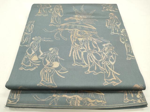 ■■■　サイズ　■■■ 長さ 420cm 幅 29.5cm程 ■■■　商品詳細　■■■ 【正絹】 詳細に関しましては、画像をご確認ください。 大変上質な逸品になります。 お安く出品致しますので、是非この機会にいかがでしょうか？ ※たれ先未か...