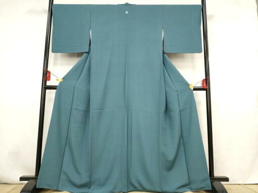 平和屋着物■上質な色無地 藍色 正絹 逸品 AAAP2719br 平和屋着物■上質な色無地 藍色 正絹 逸品 AAAP2719br