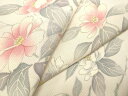 平和屋着物*夏物 小紋 絽 草花 正絹 逸品 DAAR9920op