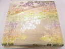 平和屋着物◎佐賀錦 六通柄袋帯 花蝶文 金糸 逸品 CAAD1300eg