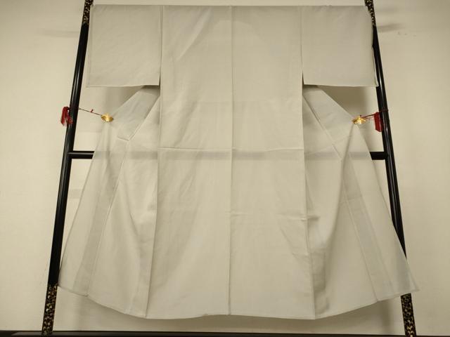 平和屋着物＊夏物　男性　本場縞大島紬　夏大島　砂色　反端付き　正絹　逸品　AABF1613jd