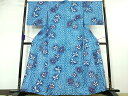 平和屋本店■極上 夏物 浴衣 有松鳴海絞り 舞蝶花文 綿 逸品 DZAA20069kh5