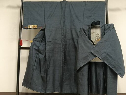 平和屋着物■男性 本場大島袖 アンサンブル 100亀甲 手織 総詰め 証紙付き 正絹 逸品 AAAK7113Bsw 平和屋着物■男性 本場大島袖 アンサンブル 100亀甲 手織 総詰め 証紙付き 正絹 逸品 AAAK7113Bsw