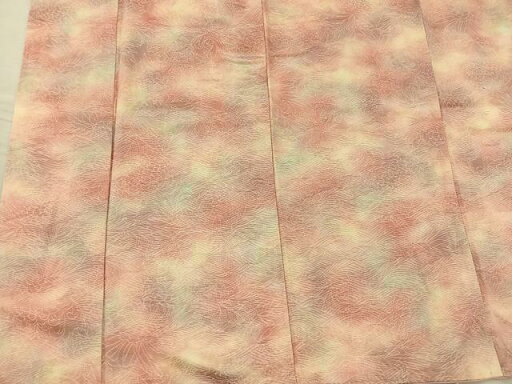 平和屋着物■上質な小紋 流水花文 暈し染め 正絹 逸品 BAAS4061ea 平和屋着物■上質な小紋 流水花文 暈し染め 正絹 逸品 BAAS4061ea