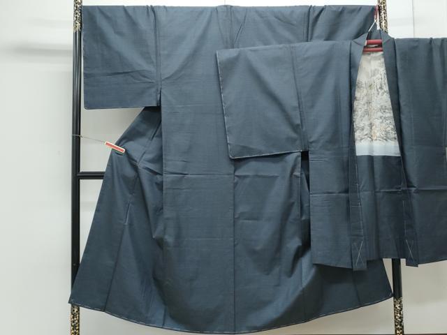 平和屋着物●男性　本場大島紬　アンサンブル　100亀甲　総詰め　正絹　逸品　未使用　CAAY9592th