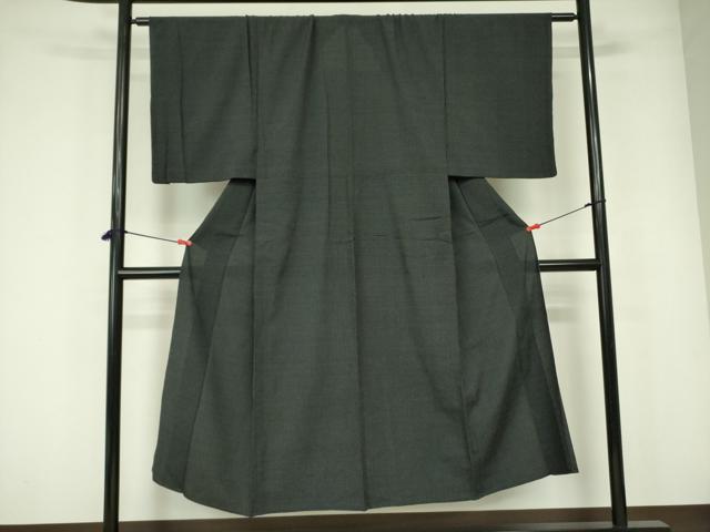 Uramono - 平和屋着物▽男性　本塩沢　単衣　130亀甲　総詰め　正絹　逸品　DABE1463op