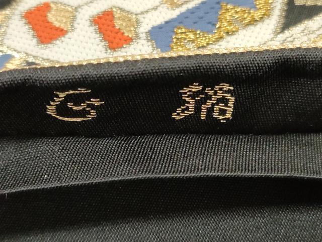 平和屋の平和屋着物◎六通柄袋帯 唐織 正倉院更紗花文 金銀糸 正絹 逸品 DABC5902xg｜アングル3