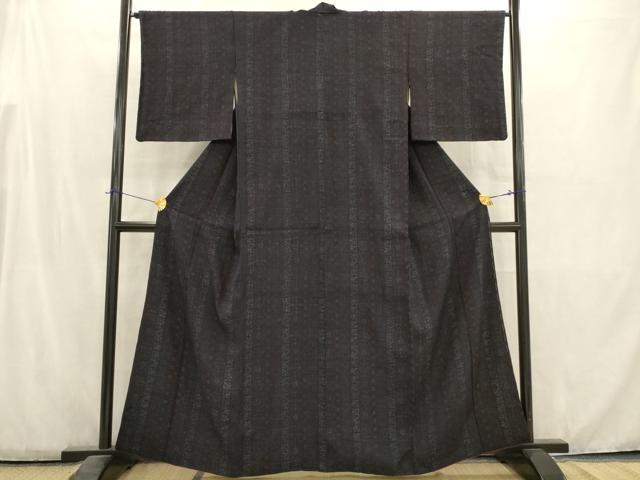 平和屋着物■上質な紬　花間道　正絹　逸品　AABD1315ma