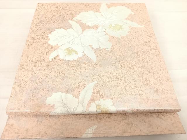 Rakuten - 平和屋着物◎六通柄袋帯　カトレア　金銀糸　引箔　正絹　逸品　AABD7205yx