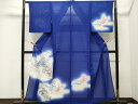 平和屋着物*夏物 訪問着 絽 松竹梅風景文 暈し染め 正絹 逸品 未使用 CAAU0092ev