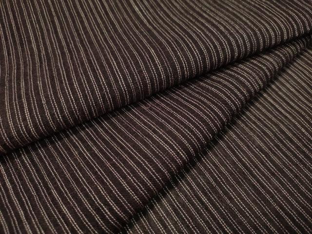 平和屋着物＊夏物　小紋　紗　雨縞　CAAV4563vp