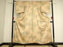 平和屋着物■上質な小紋 樹林文 暈し染め 正絹 逸品 AAAR9071ja