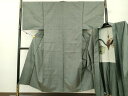 平和屋着物●男性 本場大島紬 アンサンブル 100亀甲 総詰め 正絹 逸品 DAAM2114fe