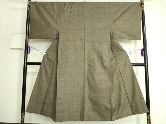 平和屋着物■極上　男性　本場大島紬　アンサンブル　長羽織　逸品　DZAA7804kh5